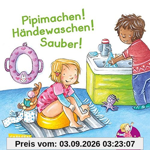 Leonie: Pipimachen! Händewaschen! Sauber!