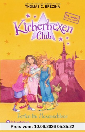No Jungs! Kicherhexen-Club, Band 07: Ferien im Hexenschloss
