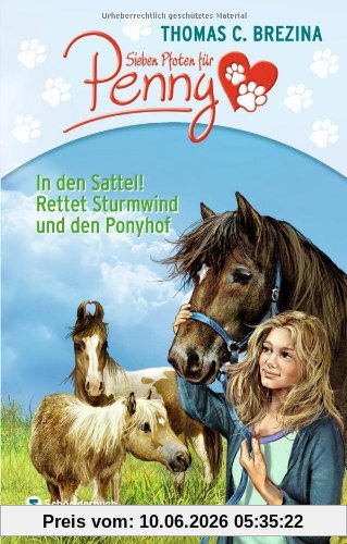 Sieben Pfoten für Penny - In den Sattel! Rettet Sturmwind und den Ponyhof