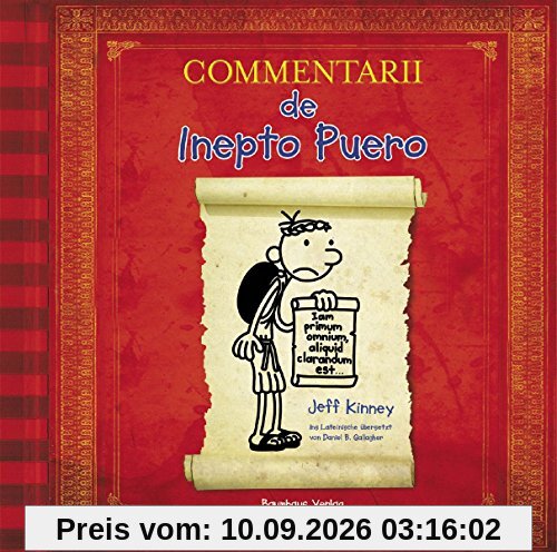 Gregs Tagebuch 1- Lateinausgabe / Commentarii de Inepto Puero