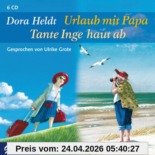 Hörbuch-Box Dora Heldt - Urlaub mit Papa - Tante Inge haut ab