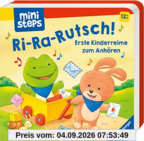 ministeps: Ri-ra-rutsch! Erste Kinderreime zum Anhören: Ab 12 Monaten (ministeps Bücher)