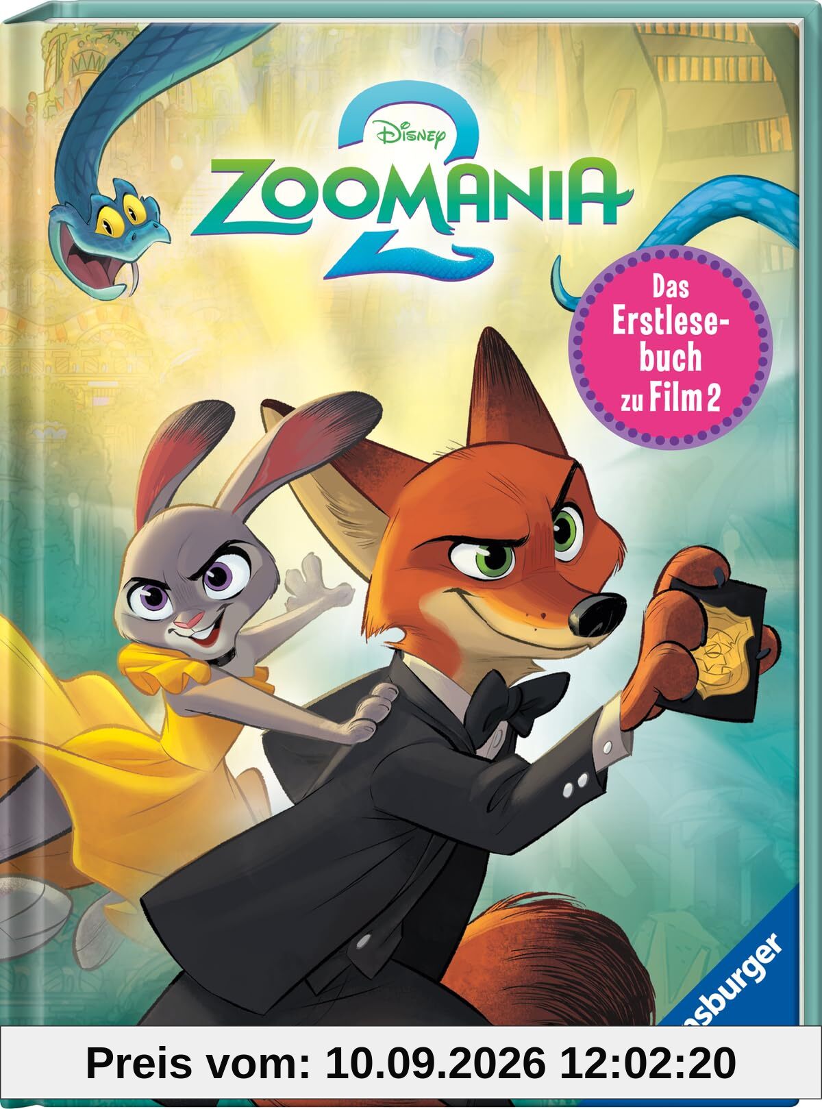 Disney: Zoomania 2 - Das offizielle Erstlesebuch zu Film 2 - die Fortsetzung von Disney Zoomania - für Kinder ab 7 Jahre - Kinderbuch mit Bildern von Disney