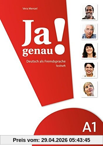 Ja genau!: A1: Band 1 und 2 - Testheft mit Audio-CD