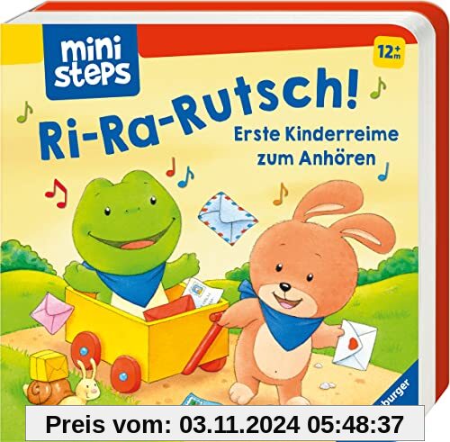 ministeps: Ri-ra-rutsch! Erste Kinderreime zum Anhören: Ab 12 Monaten (ministeps Bücher)