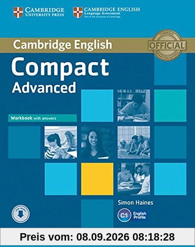 Compact Advanced: Workbook with answers and downloadable audio