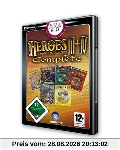 Heroes of Might and Magic III + IV. Dieses Produkt ist durch technische Schutzmaßnahmen kopiergeschützt! - [PC]