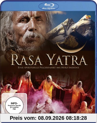 Rasa Yatra - Eine spirituelle Reise ins Herz Indiens (Blu Ray) [Blu-ray]