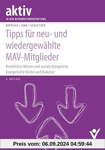 Tipps für neu- und wiedergewählte MAV-Mitglieder: Rechtliches Wissen und soziale Kopetenz - Evagelisch Kirche und MAV