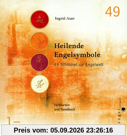 Heilende Engelsymbole. Buch und Karten. 49 Schlüssel zur Engelwelt