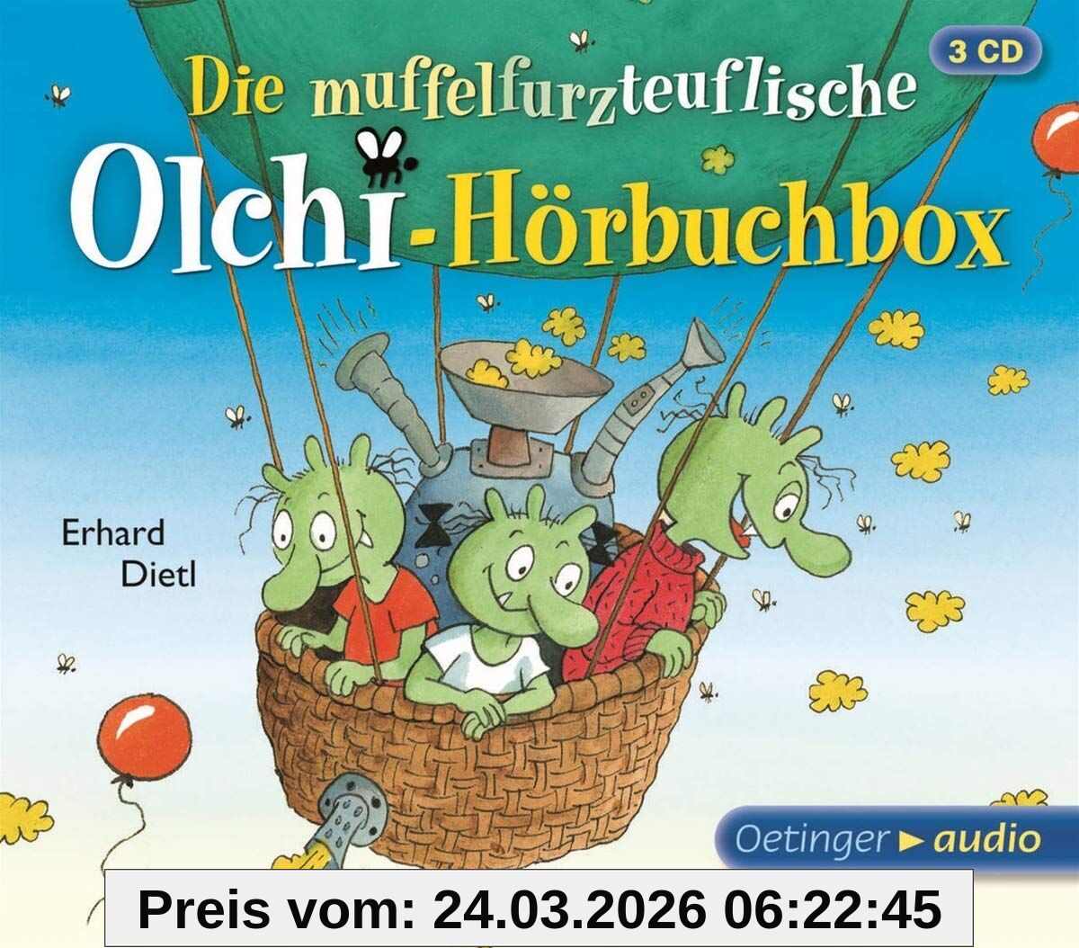 Die muffelfurzteuflische Olchi-Hörbuchbox (3 CD)