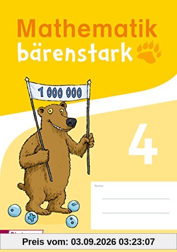 Mathematik bärenstark - Ausgabe 2017: Trainingsheft 4