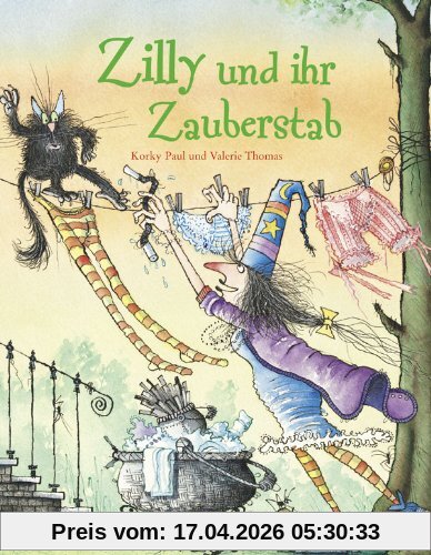 Zilly und ihr Zauberstab: Vierfarbiges Bilderbuch