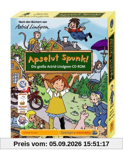 Apselut Spunk! Die große Astrid Lindgren CD-ROM