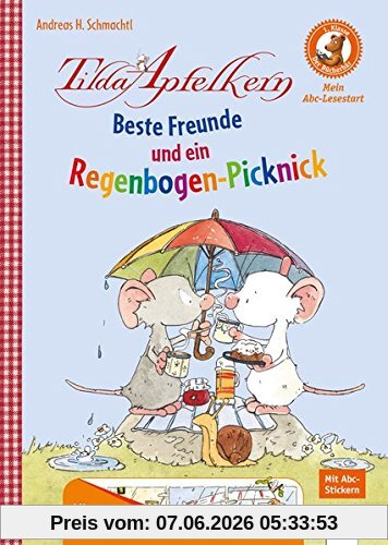 Tilda Apfelkern. Beste Freunde und ein Regenbogen-Picknick: Der Bücherbär: Mein Abc-Lesestart