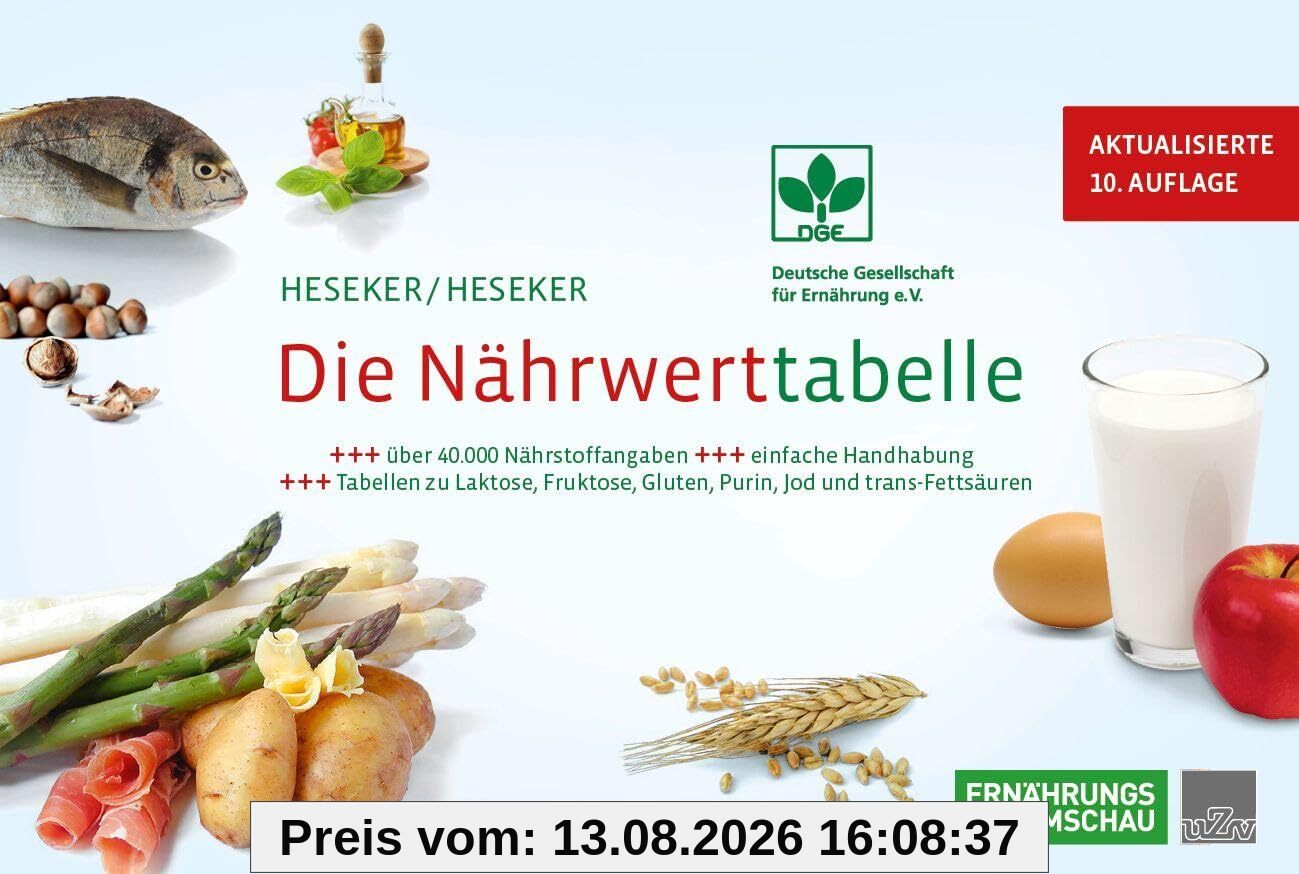 Die Nährwerttabelle