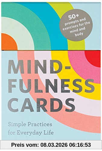 Rohan Gunatillake Mindfulness Cards, Simple Practices For Everyday Life (Daily Mindfulness, Daily Gratitude, Mindful Meditation)
