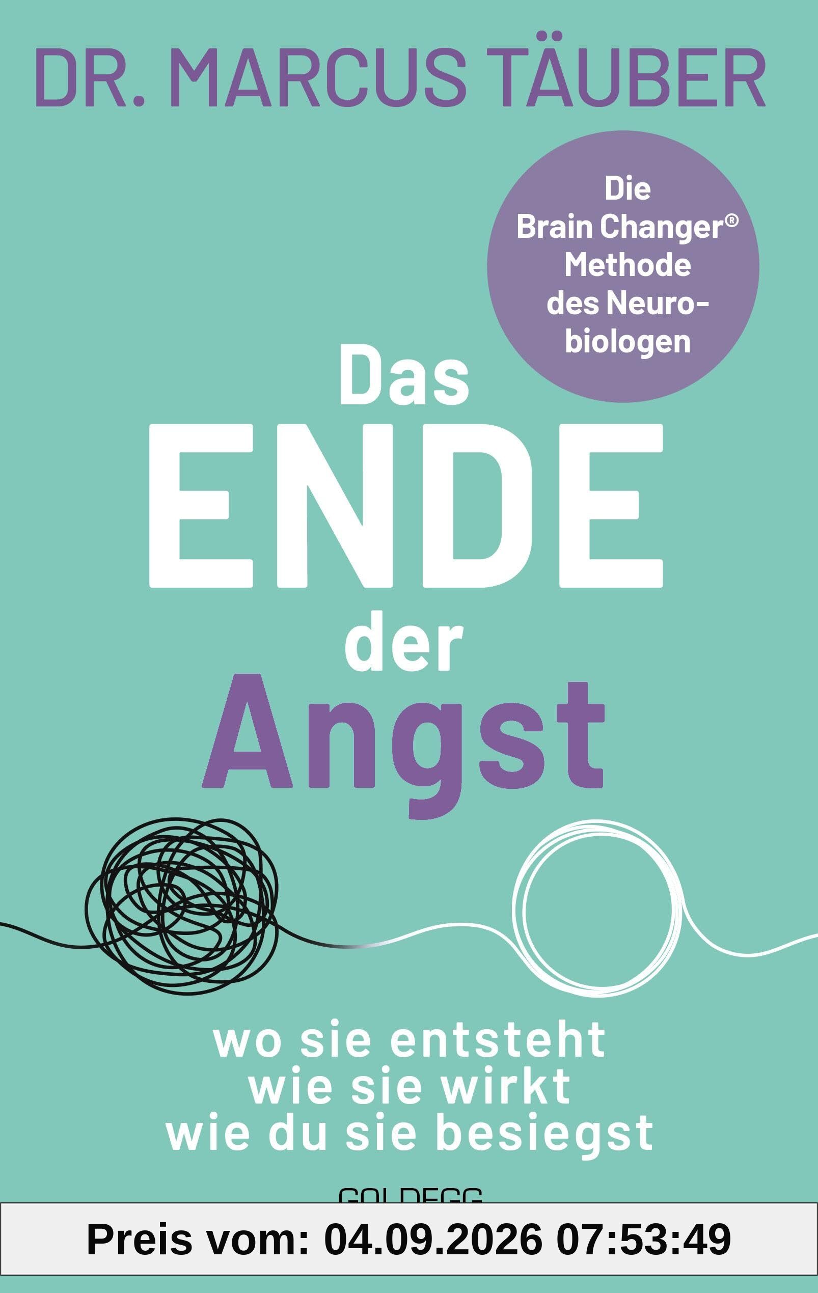 Das Ende der Angst: Das Ende der Angst. Wo sie entsteht - wie sie wirkt - wie du sie besiegst. Die Brain Changer Methode des Neurobiologen: mit dauerhaft wirksamen Strategien Ängste stoppen