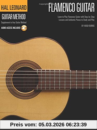 Hugh Burns Hal Leonard Flamenco Guitar Method (book And Cd) (Hal Leonard Guitar Method (Songbooks))