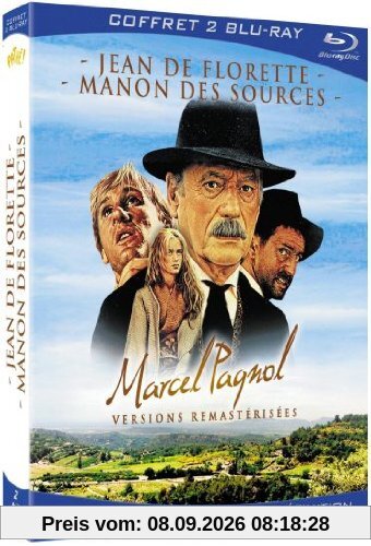 Coffret marcel pagnol : jean de florette ; manon des sources [Blu-ray] [FR Import]