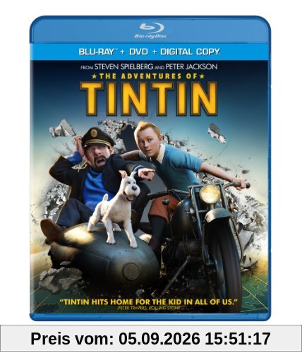 Adventures of Tintin [Blu-ray]
