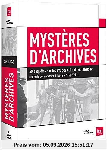 Coffret mystères d'archives, saisons 1 à 3 [FR Import]