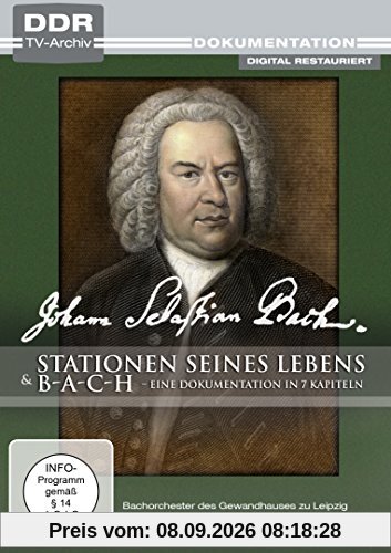 Johann Sebastian Bach - Stationen seines Lebens / Bach - Eine Dokumentation in 7 Kapiteln (DDR TV-Archiv)