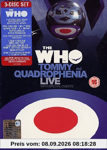 The Who - Quadrophenia & Tommy, Live [3 DVDs]