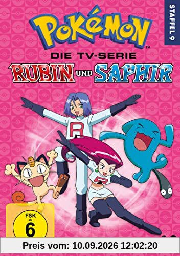 Pokémon - Die TV-Serie: Rubin und Saphir - Staffel 9 [6 DVDs]
