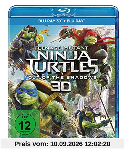 Teenage Mutant Ninja Turtles - Out of the Shadows (+ Blu-ray 2D)