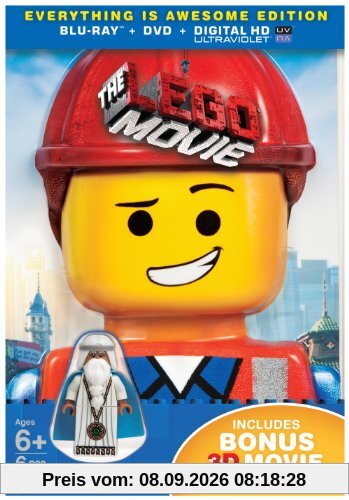 レゴ：ムービー 北米版 / The LEGO Movie [3D Blu-ray + Blu-ray + DVD][Import]