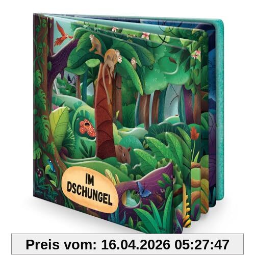 Trötsch Fensterbuch Im Dschungel: Entdeckerbuch Beschäftigungsbuch Spielbuch (Erstes Wissen)