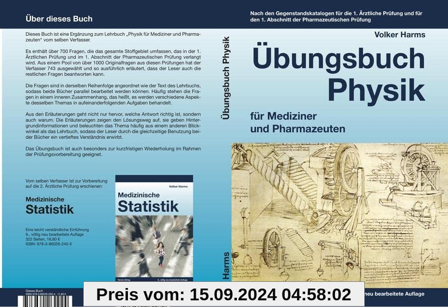 Übungsbuch Physik für Mediziner und Pharmazeuten