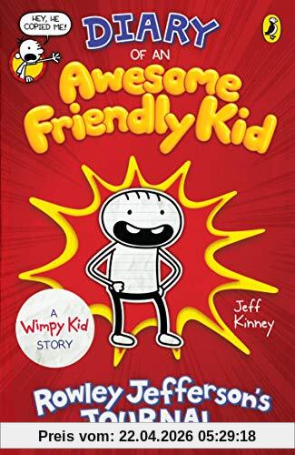 Diary of an Awesome Friendly Kid: Rowley Jefferson's Journal