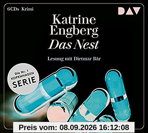 Das Nest: Der Kopenhagen-Krimi. Lesung mit Dietmar Bär (6 CDs) (Kørner & Werner)