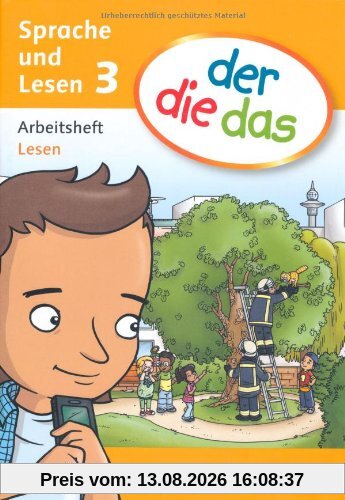 der die das - Sprache und Lesen: 3. Schuljahr - Arbeitsheft Lesen