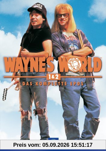 Wayne's World 1 & 2 - Das komplette Epos [2 DVDs]