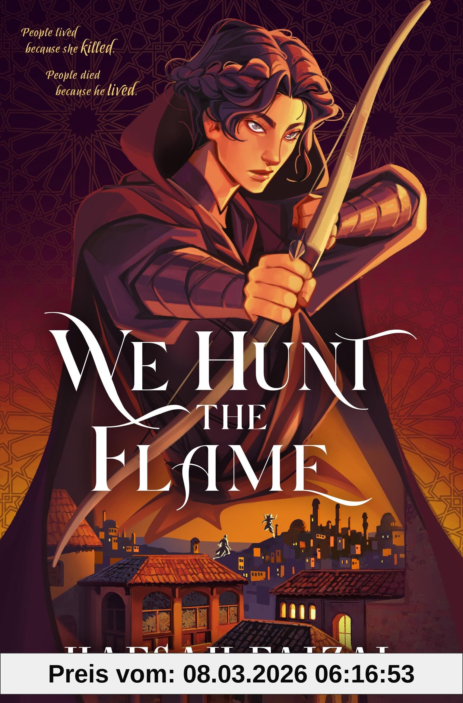 Hafsah Faizal We Hunt The Flame, The Ya TikTok Sensation! A Magical Fantasy Inspired By Ancient Arabia (Sands Of Arawiya)