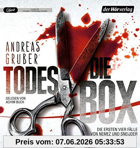 Die Todes-Box. Die ersten vier Fälle von Nemez und Sneijder: Todesfrist - Todesurteil - Todesmärchen - Todesreigen - Thriller