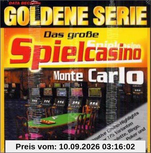 Goldene Serie. Das große Spielcasino. CD- ROM für Windows 95/98/ Me/ NT/2000