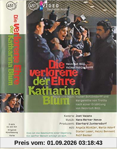 Die verlorene Ehre der Katharina Blum [VHS]