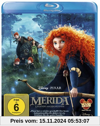 Merida - Legende der Highlands [Blu-ray]