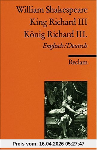 King Richard III / König Richard III. [Zweisprachig]