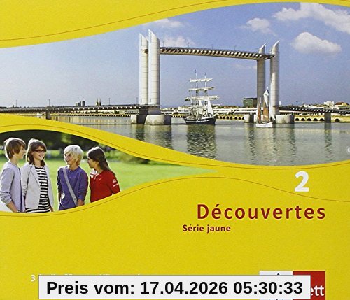 Découvertes / Dreifach-Audio-CD für Schüler und Lehrer: Série jaune (ab Klasse 6)