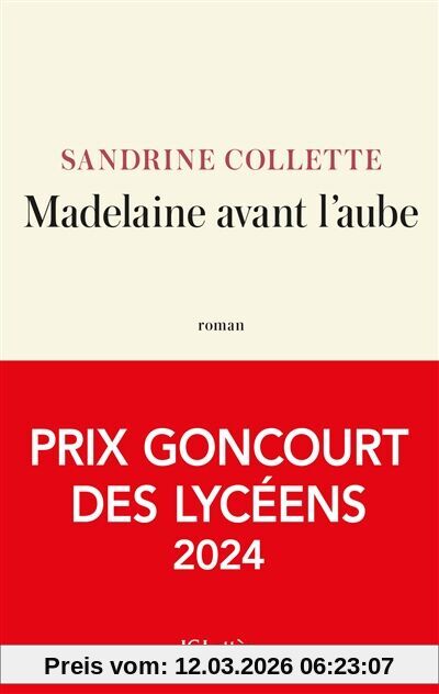 Sandrine Collette Madelaine Avant L'aube