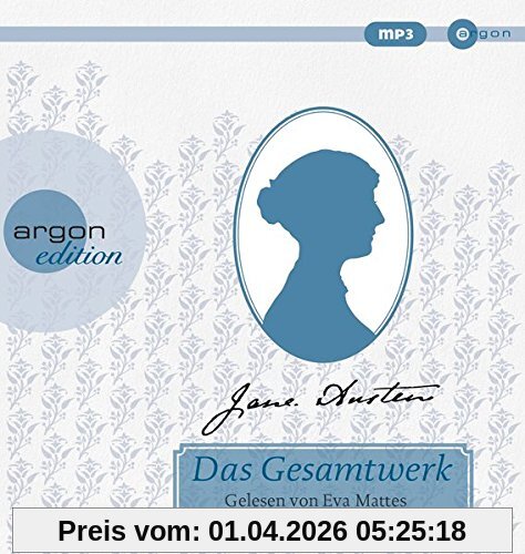 Jane Austen - Das Gesamtwerk: Inhalt: Verstand und Gefühl, Stolz und Vorurteil, Mansfield Park, Emma, Northanger Abbey, Überredung, Lady Susan
