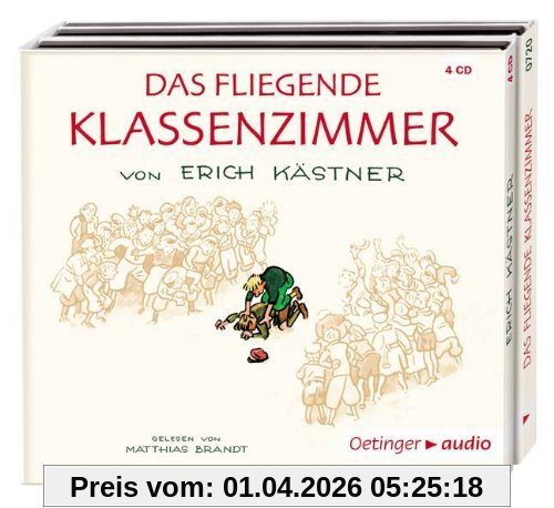 Das fliegende Klassenzimmer (4 CD): Ungekürzte Lesung