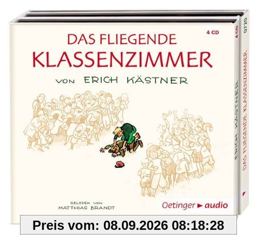 Das fliegende Klassenzimmer (4 CD): Ungekürzte Lesung