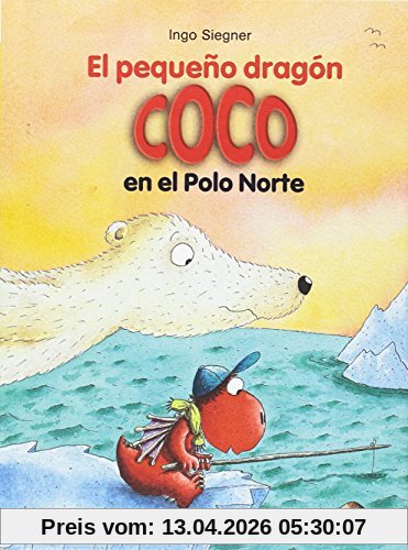 El pequeño dragón Coco en el Polo Norte