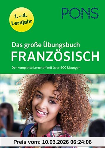 unbekannt Pons Das Große Übungsbuch Französisch 1.-4. Lernjahr, Der Komplette Lernstoff Mit über 400 Übungen